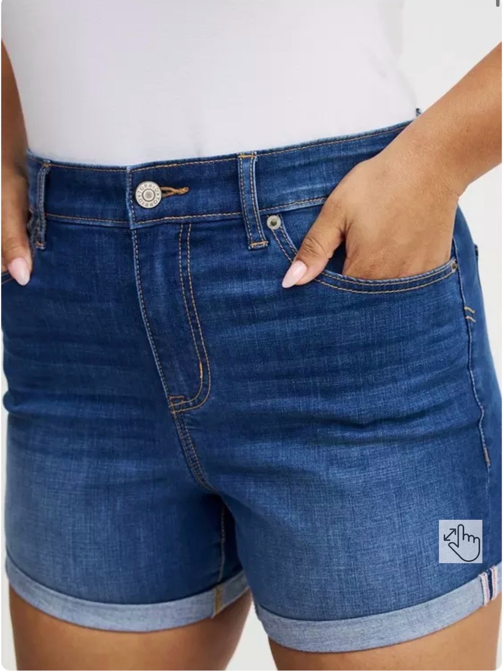 Torrid denim shorts